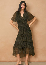 Cargar imagen en el visor de la galería, Minerva Black Gold Midi
