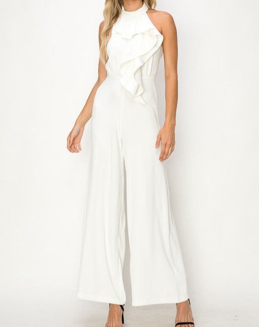 Amelia White Jumpsuit