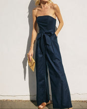 Cargar imagen en el visor de la galería, Claudina Navy Jumpsuit
