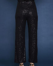 Cargar imagen en el visor de la galería, Ericka Black Sequin Pants
