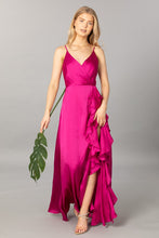 Cargar imagen en el visor de la galería, Sandra Fuchsia Night Gown
